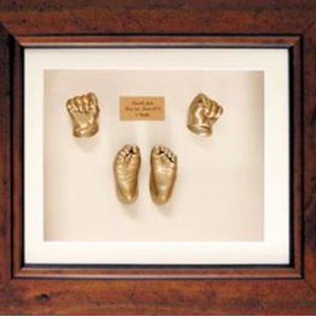 baby hand and feet sculptures